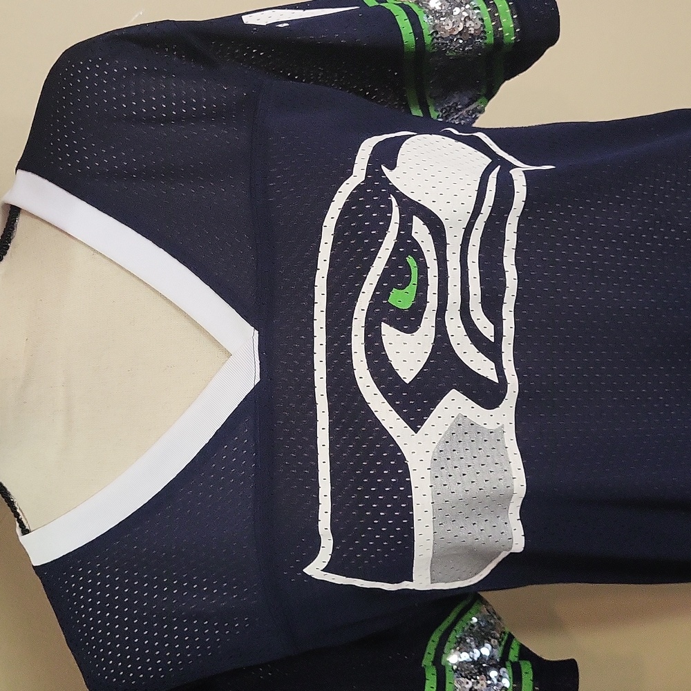PINK Victoria's Secret Seattle Seahawks Jersey - Picture 5 of 15